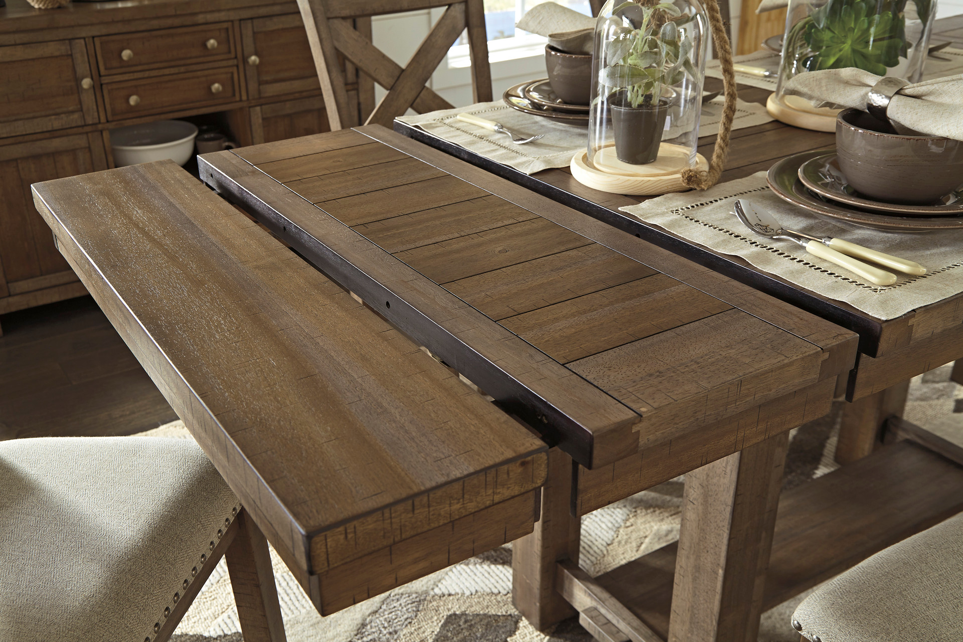 ALPINE 6 Piece Dining Set - CB Furniture