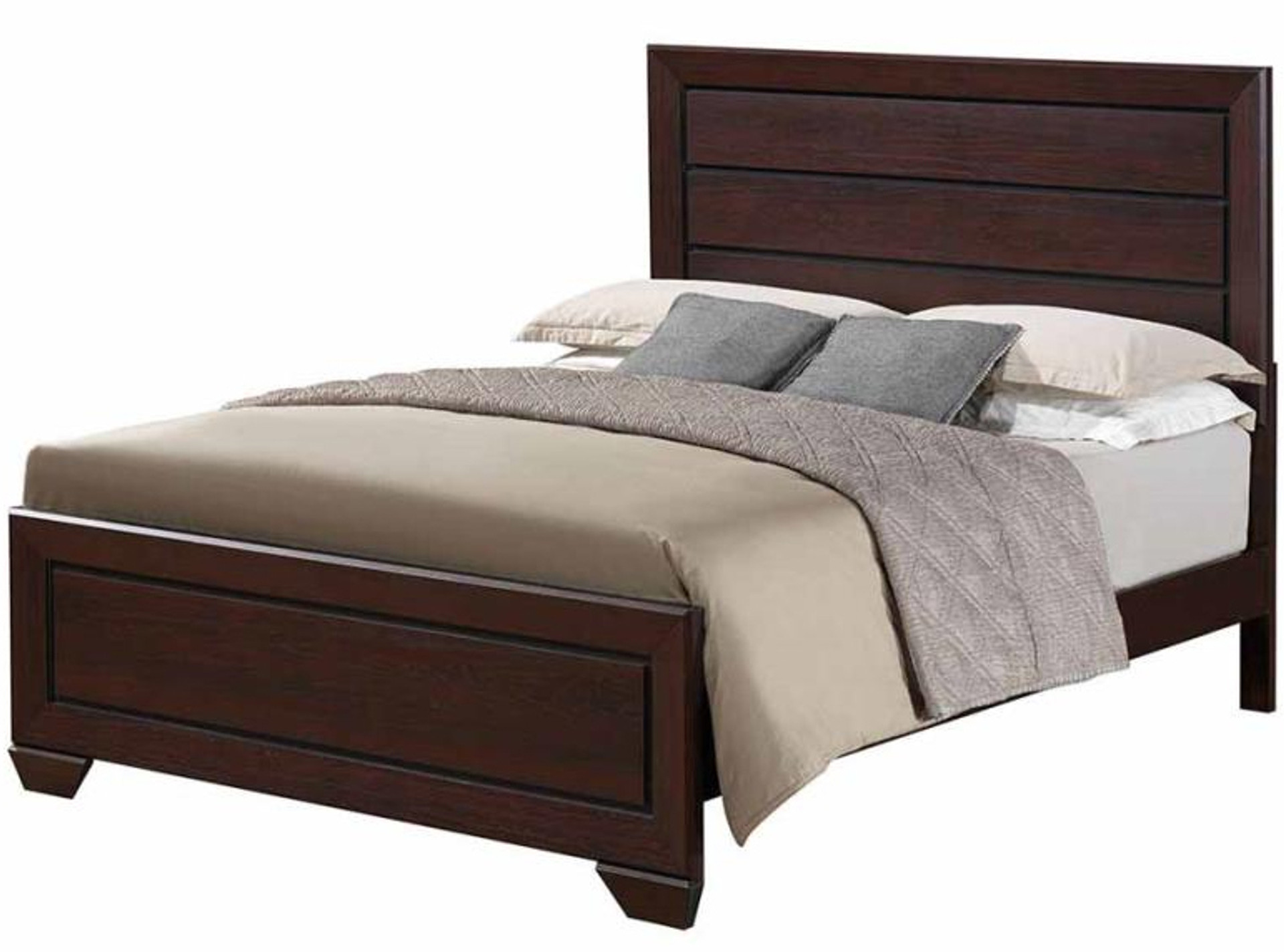 ANDREWS Black Bed - CB Furniture