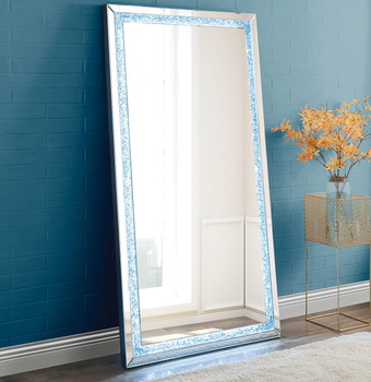 MERAYA 35" Wide x 68" Tall LED Floor Mirror