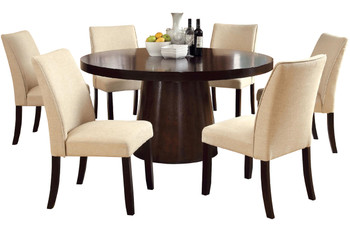 Deborah Linen 7 Piece Dining Set