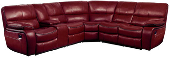 TRON Red 3-PC Reclining Sectional