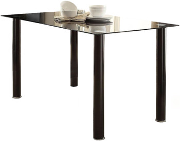 ANIKK Black 7 Piece Dining Set