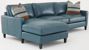 Monaco Blue Sectional