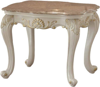 ANTOINETTE Pearl 26" Wide End Table