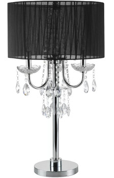 Eunice Black 29.5" Table Lamp