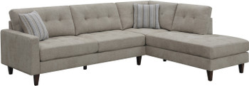 AGATA Neutral 109" Wide Reversible Sectional (RTA)
