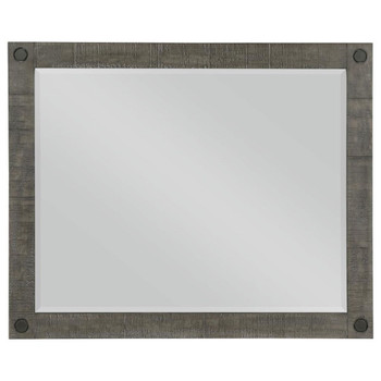 Lilith - Rectangular Dresser Mirror - Distressed Gray