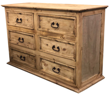 COLIMA Pine 52" Wide Dresser