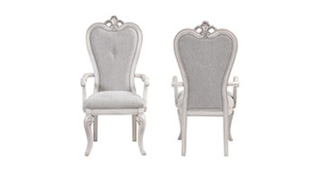 Cambria Hills - Arm Chair (Set of 2) - Mist Gray