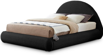 HORITO Black Faux Shearling Bed