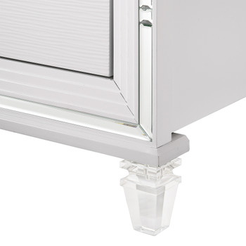 LEACREST White 67" Wide x 41" Height Dresser