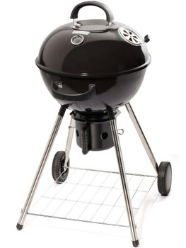 FIZZLE Black 18" Kettle Charcoal Grill