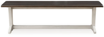 Darborn - Gray / Brown - Large Dining Room Bench