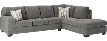 IVAN Gray 120" Wide Sectional