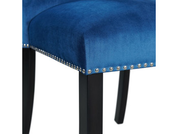 VALERY Blue Velvet 20" Wide Counter Chair