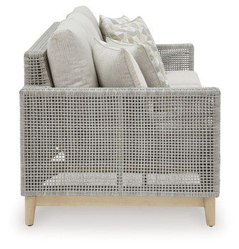 Seton Creek - 4 Pc. - Lounge Set - Gray