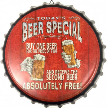 BEER SPECIAL 14" Wide Wall Decor