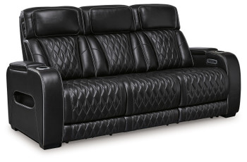 Boyington - 2 Pc. - Power Reclining Sofa And Loveseat - Black