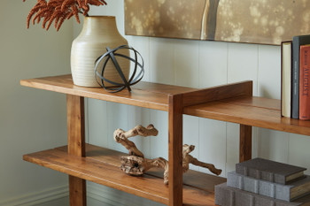 Fayemour - Brown - Console Sofa Table