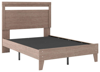 Flannia - Panel Platform Bed