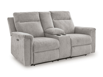 Barnsana - Dbl Power Reclining Loveseat With Console