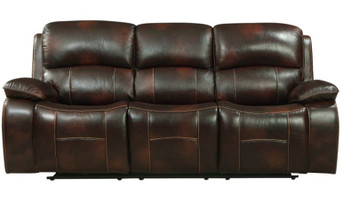 EMMETT Top Grain Leather Reclining Livingroom