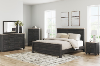 CRESTHILL Black Bedroom 