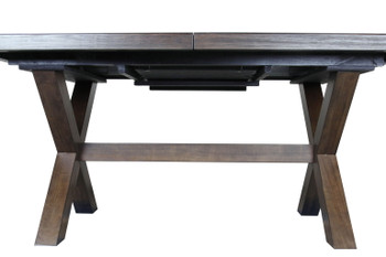 Astoria - Trestle Table - Dark Brown