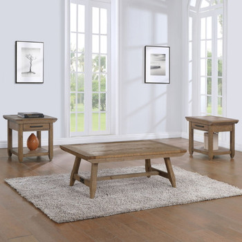 Riverdale - 3 Piece Table Set - Brown