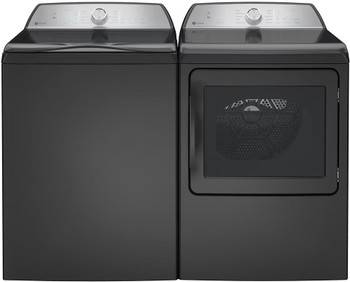 PROFILE T24 Diamond Gray 5.0 cu. ft. Washer & 7.4 cu. ft. Dryer Pair