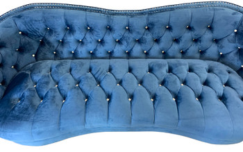 AKIRA Blue Sofa & Loveseat