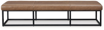 Joston - Accent Bench - Caramel