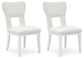 Chalanna - Dining Upholstered Side Chair (Set of 2) - White
