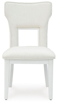 Chalanna - Dining Upholstered Side Chair (Set of 2) - White
