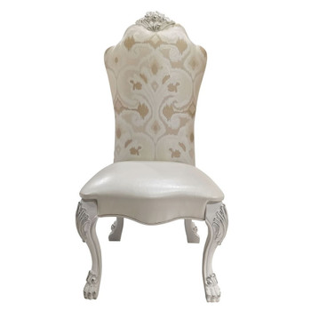 Dresden - Side Chair Set of 2) - Fabric & Bone White