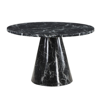Hollis - Dining Table With Engineered Stone Top - Engineered Stone