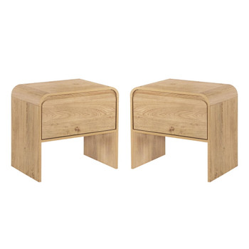 Mara - One Drawer End Table / Bedside Table