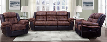 DARIEN 3 Piece Reclining Livingroom