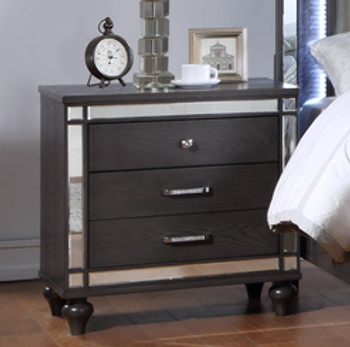 IZZMA Dark Gray 31" Wide Night Stand