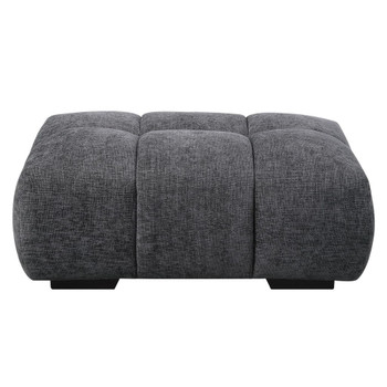 Chosen - Ottoman - Gray Chenille