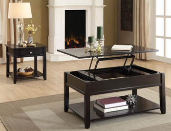 JARED Lift Top 3 Piece Table Set