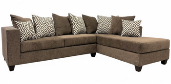 BAYRON Brown Sectional