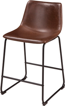 KAYCE Brown 19" Wide Counter Stool