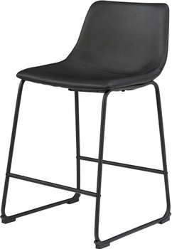 KAYCE Black 19" Wide Counter Stool