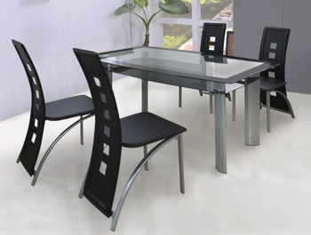 Lyla Black 5-PC Dining Set