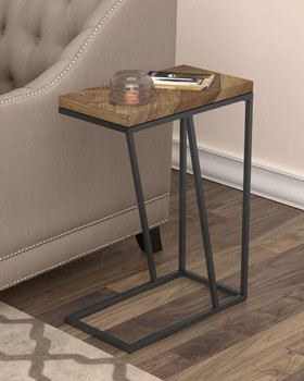 Sergio - Engineered Wood C-Shaped Side Table