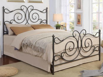 VERONA King Metal Bed