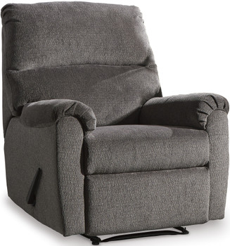 AKMAN Gray 35" Wide Recliner