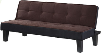 LEOLA Chocolate Sofa Set