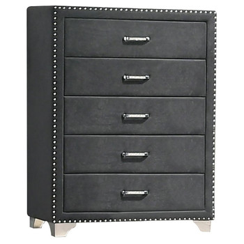 Melody - 5-Drawer Upholstered Chest